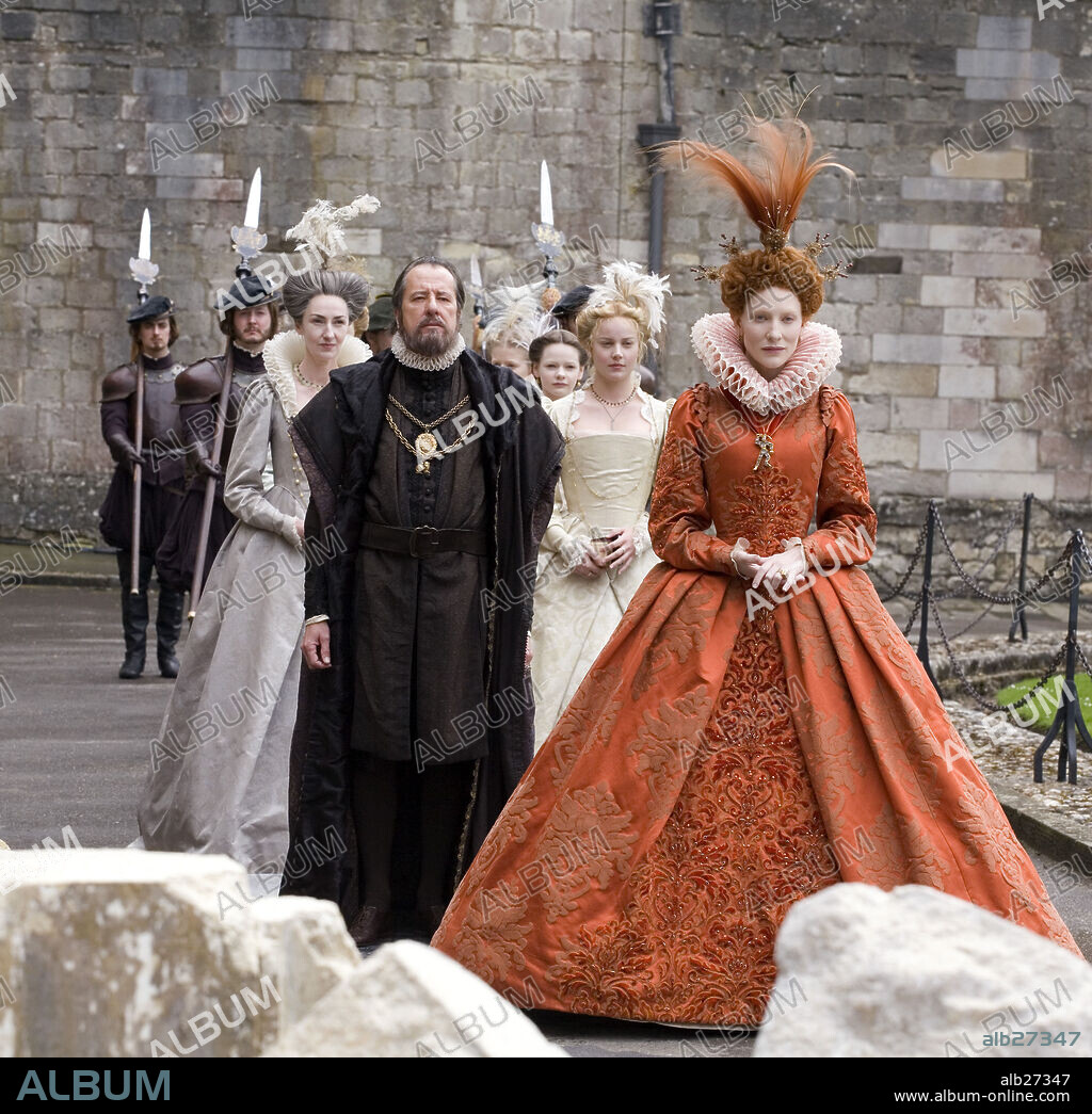 ABBIE CORNISH, CATE BLANCHETT und GEOFFREY RUSH in ELIZABETH - DAS GOLDENE KÖNIGREICH, 2007 (ELIZABETH: THE GOLDEN AGE), unter der Regie von SHEKHAR KAPUR. Copyright STUDIO CANAL / SPARHAM, LAURIE.