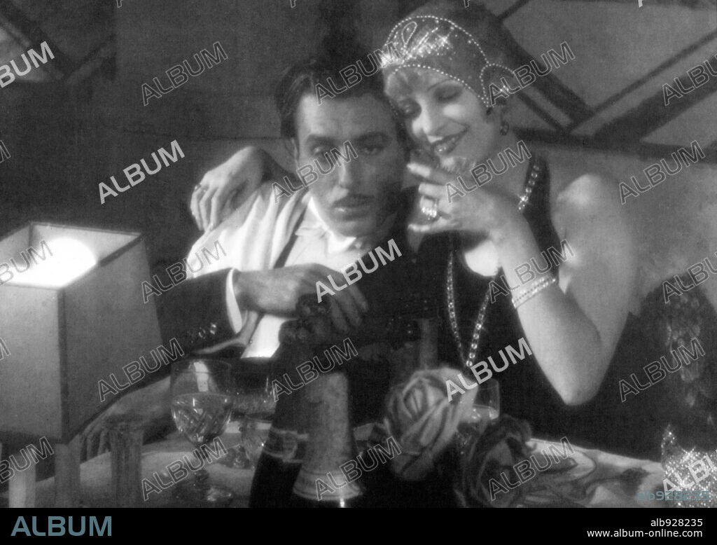 COLETTE DARFEUIL and VALENTIN PARERA in WINE CELLARS, 1930 (LA BODEGA), directed by BENITO PEROJO.