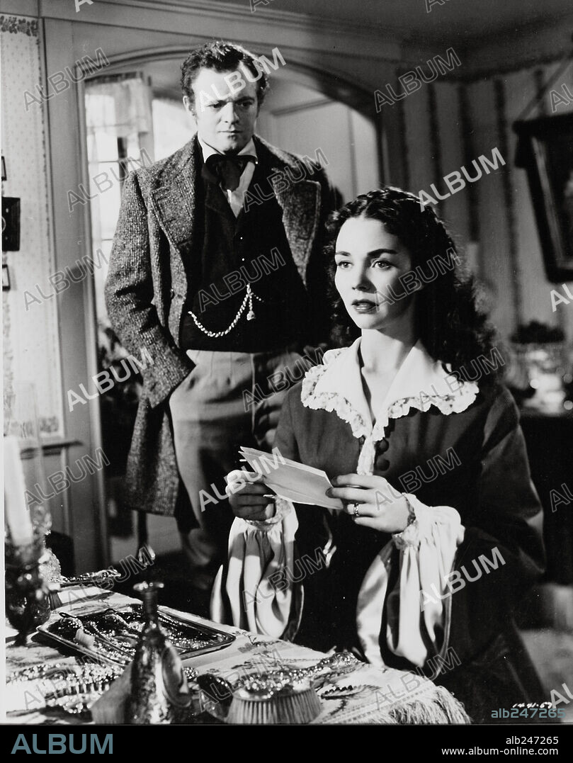 JENNIFER JONES and VAN HEFLIN in MADAME BOVARY, 1949, directed by VINCENTE MINNELLI. Copyright M.G.M.