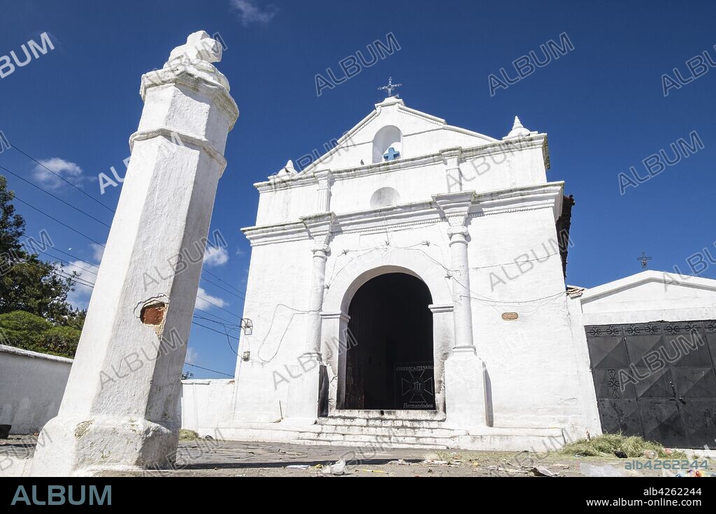Iglesia de la Capilla del Calvario del Señor Sepultado, Santo Tomás Chichicastenango, República de Guatemala, América Central.
