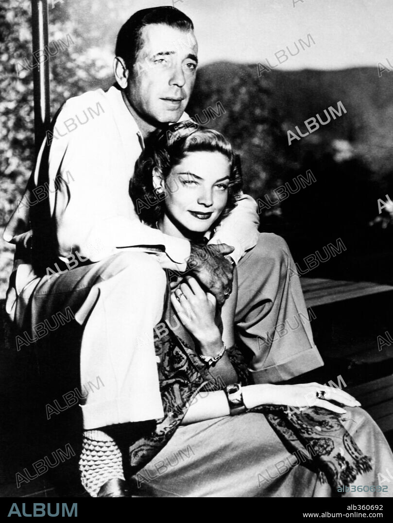 HUMPHREY BOGART und LAUREN BACALL.  1949