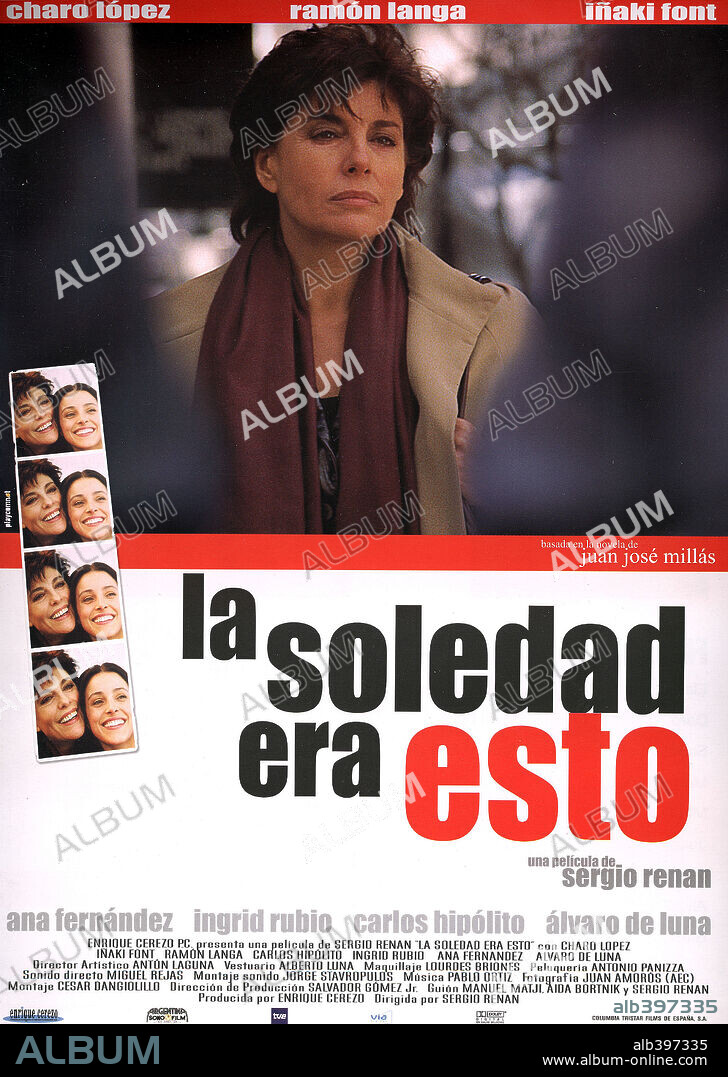 Poster of THIS WAS SOLITUDE, 2002 (LA SOLEDAD ERA ESTO), directed by SERGIO RENAN. Copyright ENRIQUE CEREZO PC/SONO FILM.