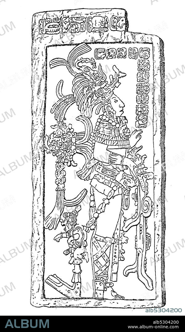 Tlaloc, a member of the pantheon of gods in Aztec religion.
