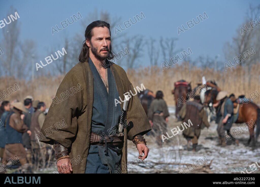 KEANU REEVES en LA LEYENDA DEL SAMURAI, 2013 (47 RONIN), dirigida por CARL RINSCH. Copyright H2F Entertainment/Mid Atlantic Films/Moving Picture Company.