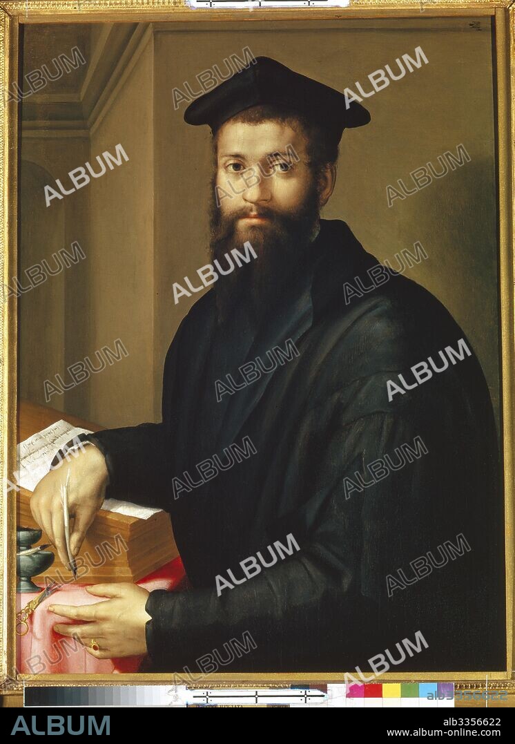 PIER FRANCESCO DI JACOPO FOSCHI. Portrait of Cardinal Giovanni Salviati.