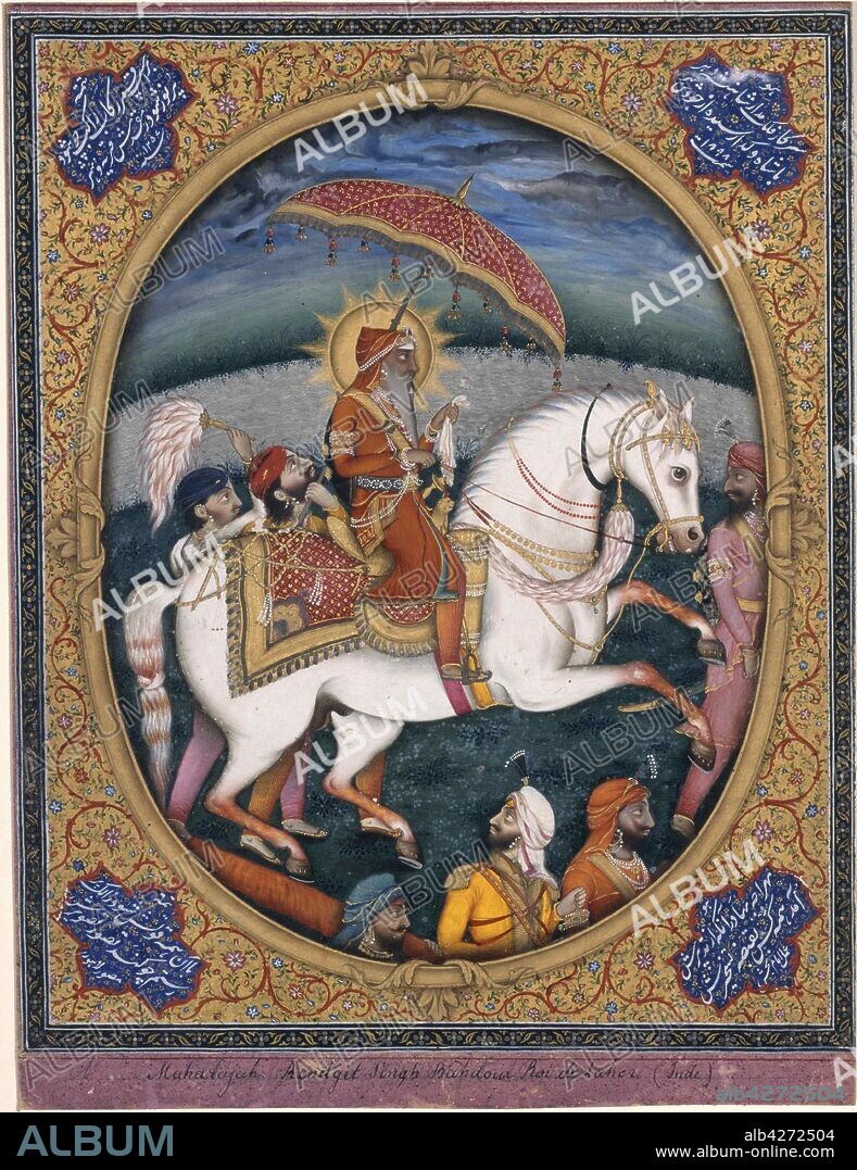 IMAM BAKHSH LAHORI. Maharaja Ranjit Singh.