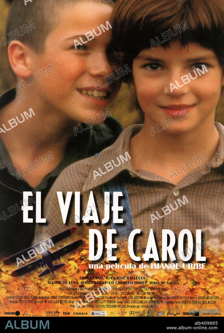 Poster de EL VIAJE DE CAROL, 2002, dirigida por IMANOL URIBE.