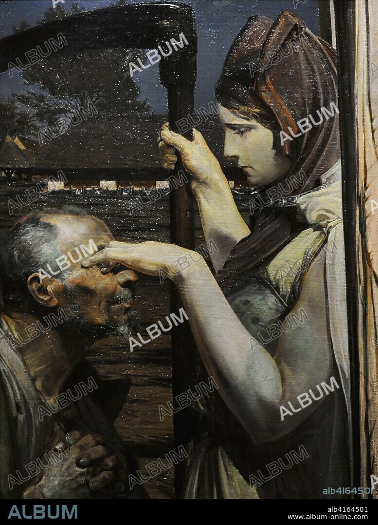 Jacek Malczewski (1854-1929). Pintor polaco perteneciente al movimiento Joven Polonia. Muerte, 1902. Museo Nacional de Varsovia. Polonia.