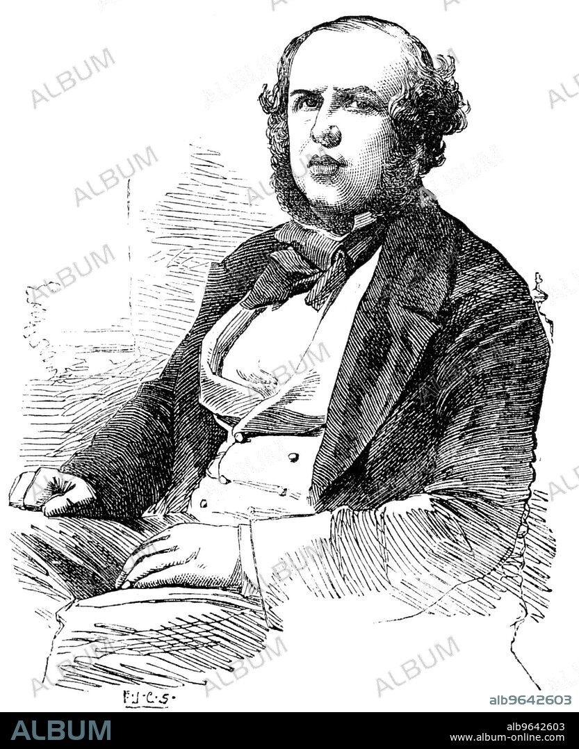Mr. Peter Cunningham, F.S.A. - from a photograph by Cundall, 1856. British writer who '...delivered a lecture on Monday last, at the Sherborne Literary Institution - the subject, "Temple-bar"...Mr. Cunningham's great work (at present) is his "Handbook for London", of which a second edition is already before the public, and a third, with illustrations, is understood to be in the press. He is at present engaged on the edition of Goldsmith's works; and has been called in by Mr. John Wilson Croker to his assistance in the long-advertised edition of Pope. Mr. Cunningham, it is understood, has made great progress in a Dictionary of British Poets; and has large collections for that much-needed work, a Biographia Britannica'. From "Illustrated London News", 1856.