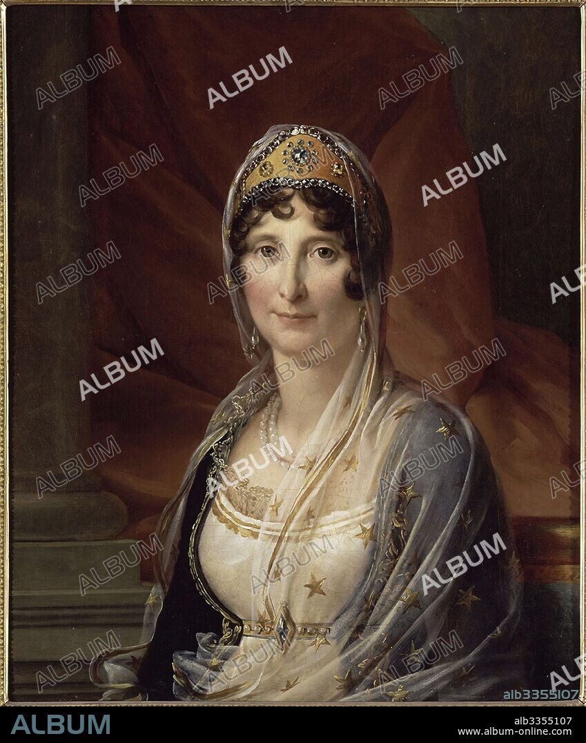FRANÇOIS GERARD. Portrait of Maria Letizia Ramolino Bonaparte (1750-1836), mother of Napoleon Bonaparte.