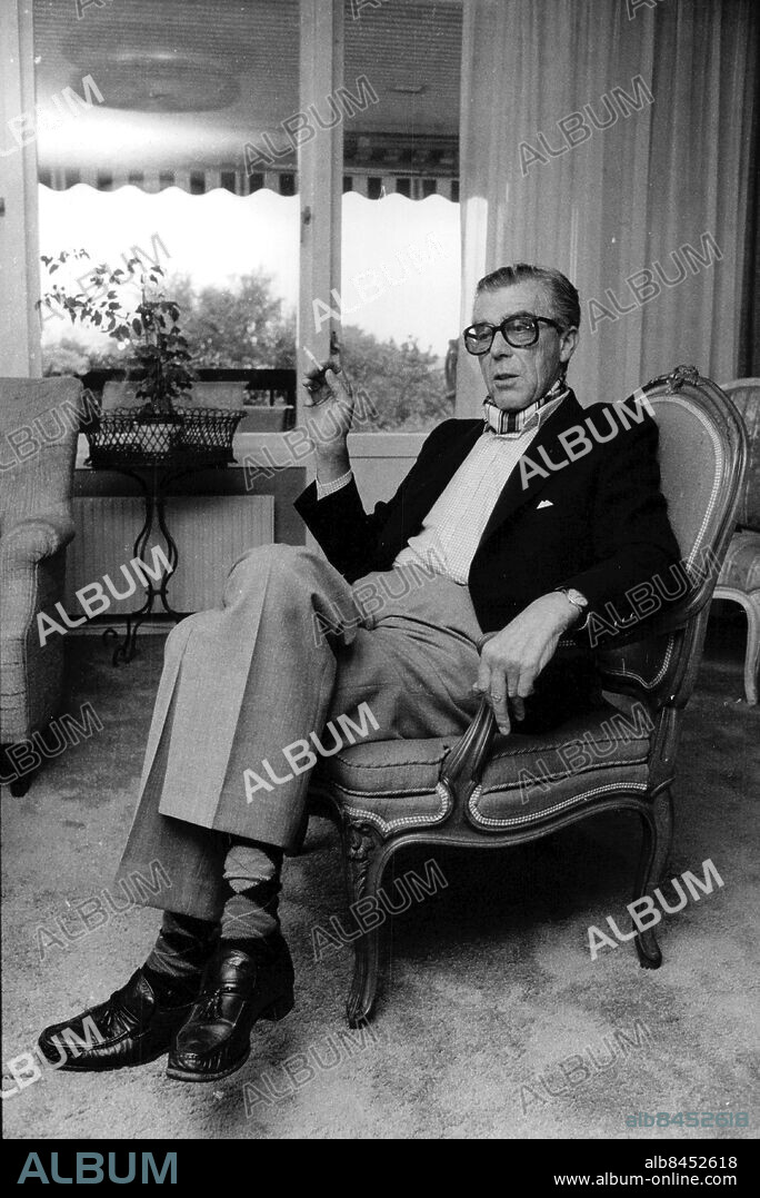 Båstad 1983-09-08. Greve Carl Johan Bernadotte i sommarhemmet i Båstad . Foto: Anders Holmström / SvD / TT / kod 12014.