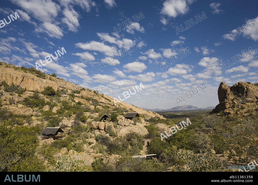 Erongo Wilderness Lodge, Erongo Mountains Nature Conservancy, near Omaruru, Central Namibia, Namibia, Africa.