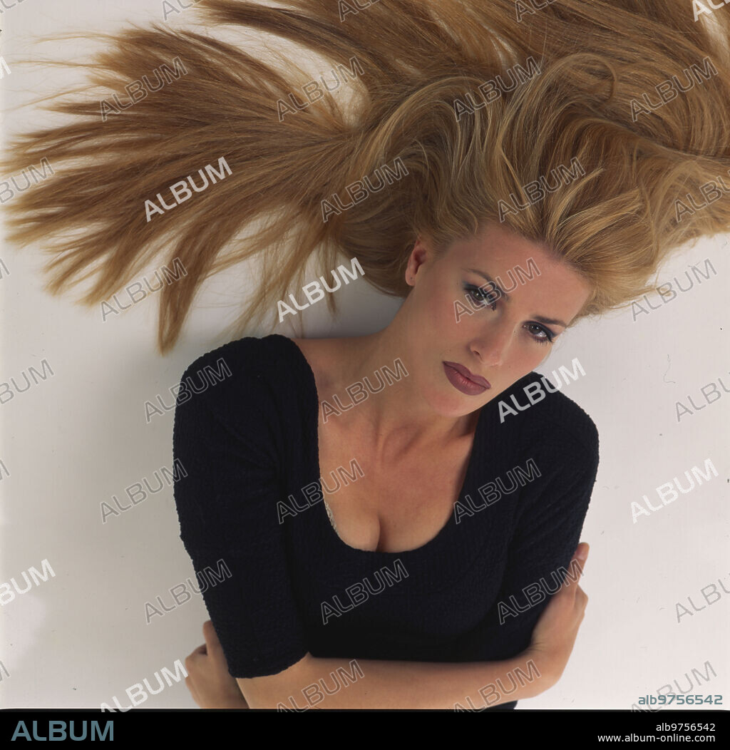 Madrid, abril de 1992. Retrato de Maribel Sanz.