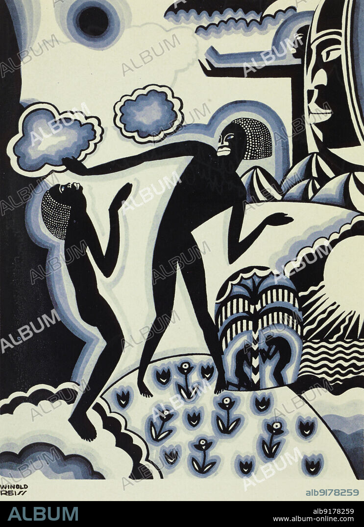 WINOLD REISS. African Phantasy : Awakening, 1925.