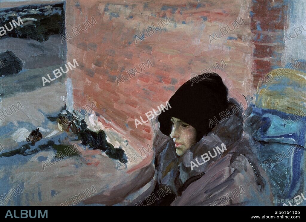 JOAQUIN SOROLLA. MARIA CONVALECIENTE - 1907.