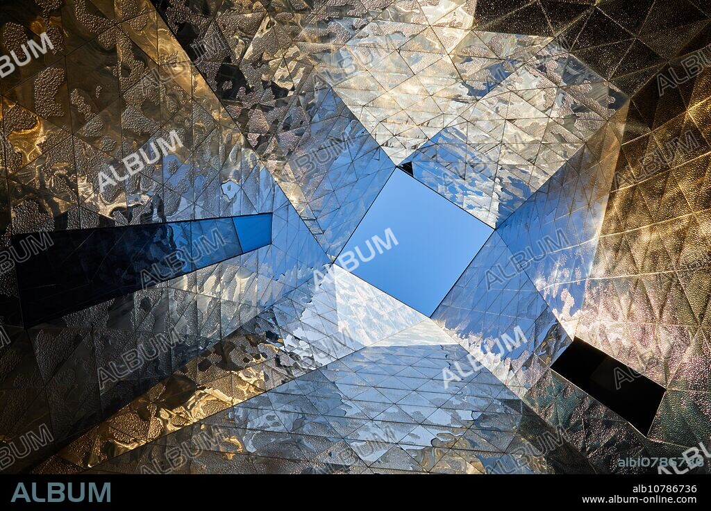 Museu Blau, Forum Building by Herzog & de Meuron, Forum, Barcelona, Catalunya, Spain, Europe.