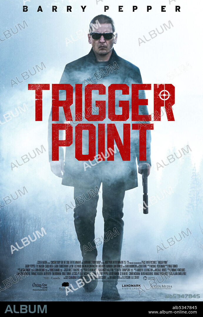 BARRY PEPPER in TRIGGER POINT, 2021, directed by BRAD TURNER. Copyright High Park Entertainment.