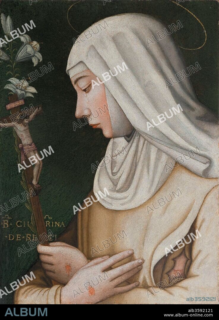 PLAUTILLA NELLI. Saint Catherine of Siena (Caterina de' Ricci).