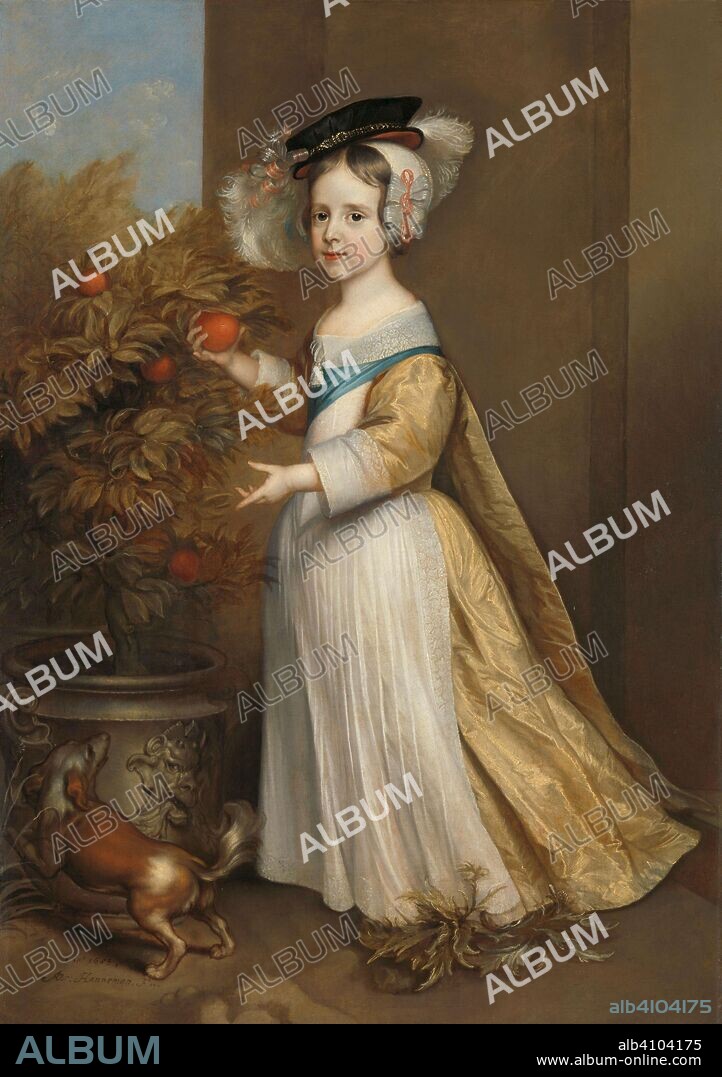 ADRIAEN HANNEMAN (MENTIONED ON OBJECT). William III (1650-1702), Prince of Orange, as a Child. Dating: 1654. Measurements: h 133 cm × w 94 cm; d 7 cm.