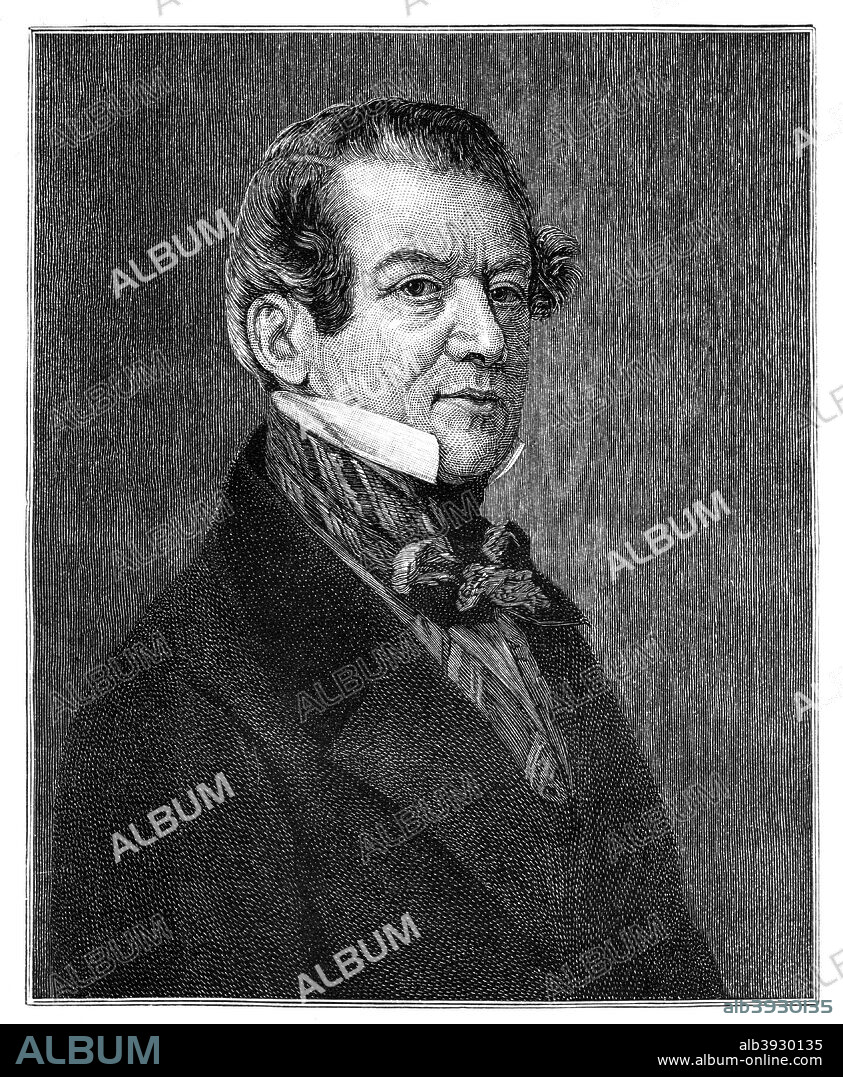 Baron Stockmar, (1787-1863), 19th century. Anglo-Belgian statesman, born in Coburg of a Swedish family. Illustration from The life and times of Queen Victoria, by Robert Wilson, (1900).