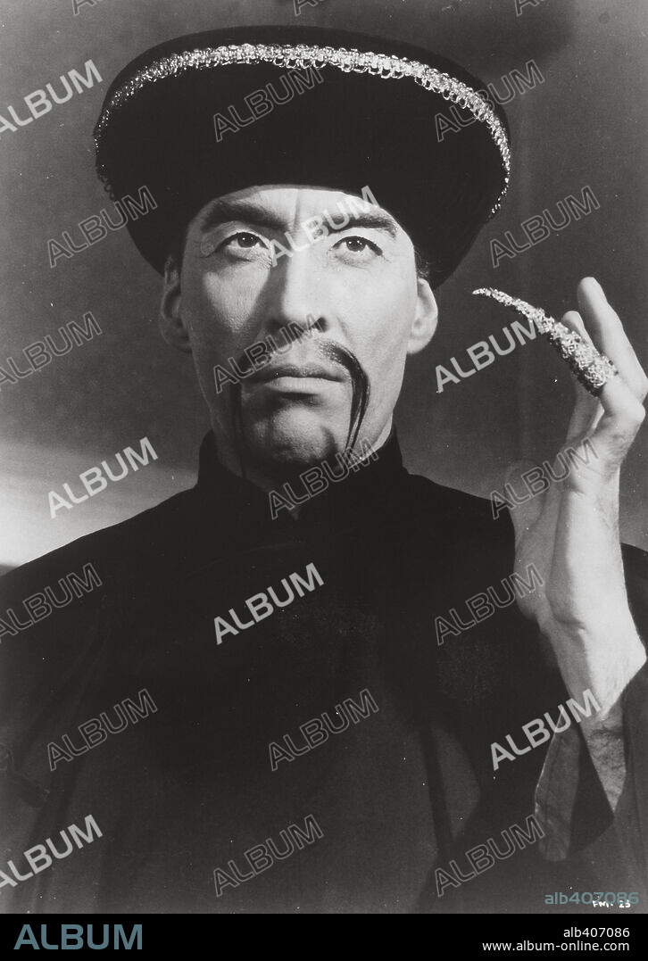 CHRISTOPHER LEE in THE FACE OF FU MANCHU, 1965. Copyright HAMMER.