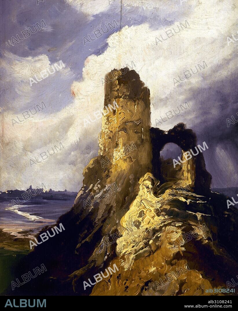JENARO PÉREZ VILLAAMIL. Castillo roquero.
