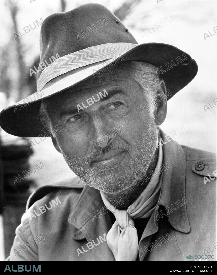 STEWART GRANGER in THE LAST SAFARI, 1967, directed by HENRY HATHAWAY.