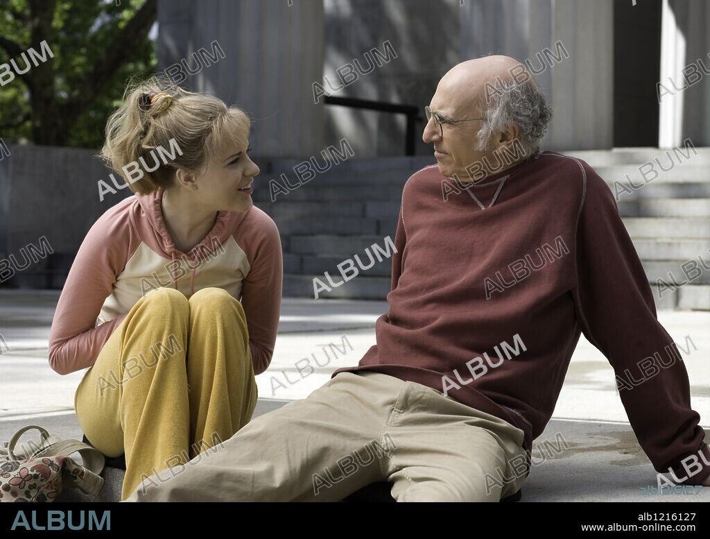 EVAN RACHEL WOOD und LARRY DAVID in WHATEVER WORKS, 2009, unter der Regie von WOODY ALLEN. Copyright WILD BUNCH.