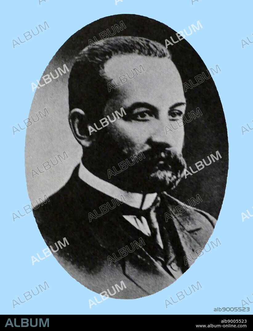 Photographic portrait of Prince Georgy Yevgenyevich Lvov (1861-1925) a Russian statesman and the first post-imperial Prime Minister of Russia. Dated 20th Century.