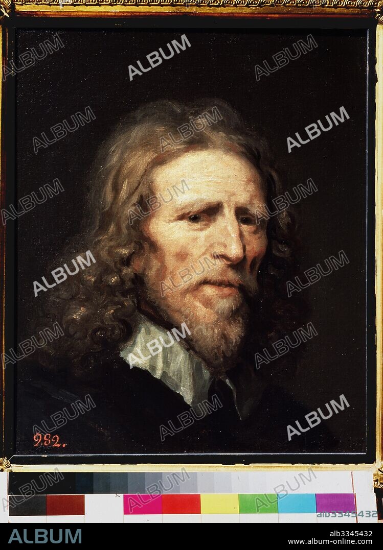 WILLIAM DOBSON. Portrait of Abraham van der Doort.