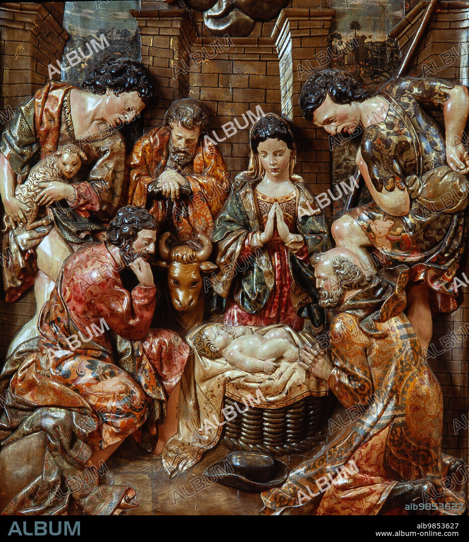 Joan Grau / Retablo del Roser de la iglesia del convento de Sant Pere Mártir, 1642. Museu Comarcal de Manresa.