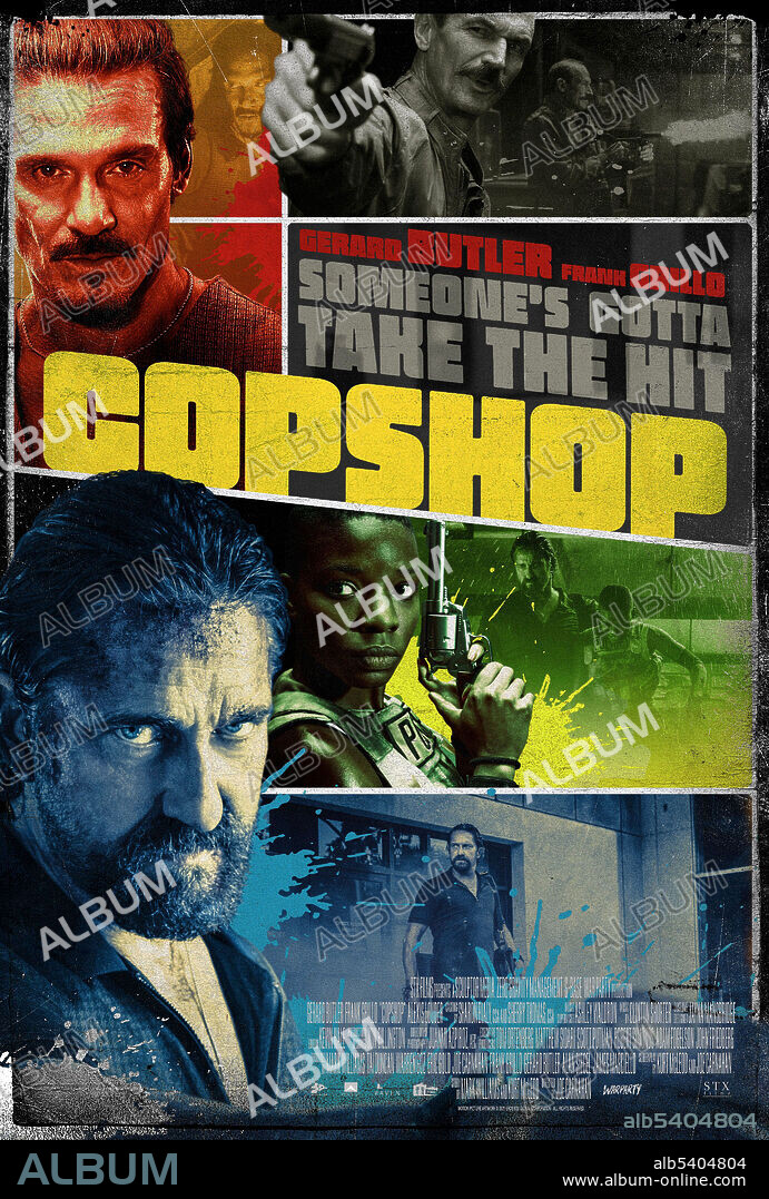 Poster of COPSHOP, 2021, directed by JOE CARNAHAN. Copyright WarParty Films / Zero Gravity Management.