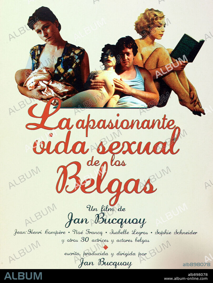 Affiche de LA VIE SEXUELLE DES BELGES 1950-1978, 1994, réalisé par JAN BUCQUOY. Copyright TRANSATLANTIC FILMS.