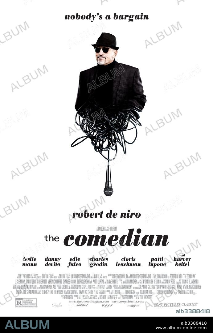 Poster de THE COMEDIAN, 2016, dirigida por TAYLOR HACKFORD. Copyright LINSON ENTERTAINMENT.