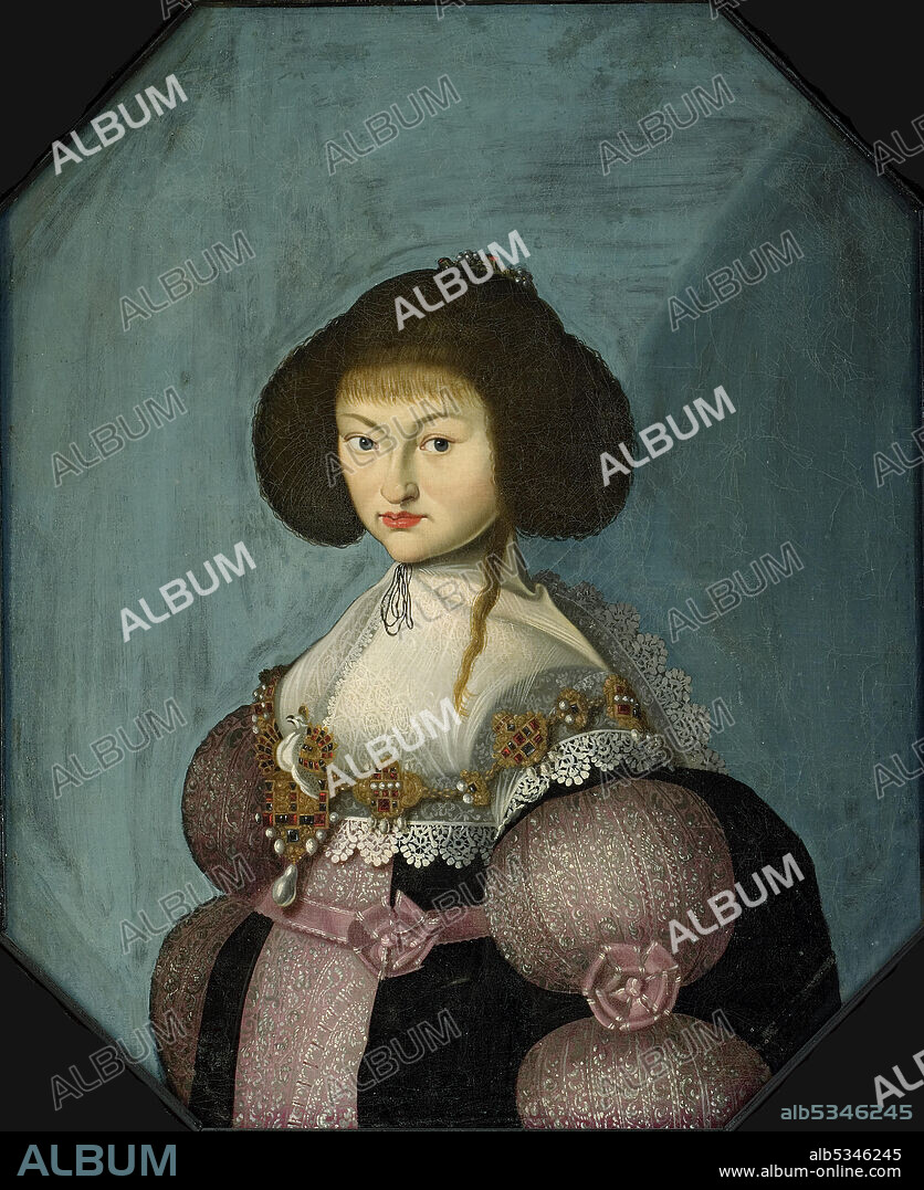 MORTEN STEENWINKEL. Princess Magdalene Sibylle of Saxony (1617-1668), Duchess of Saxe-Altenburg.