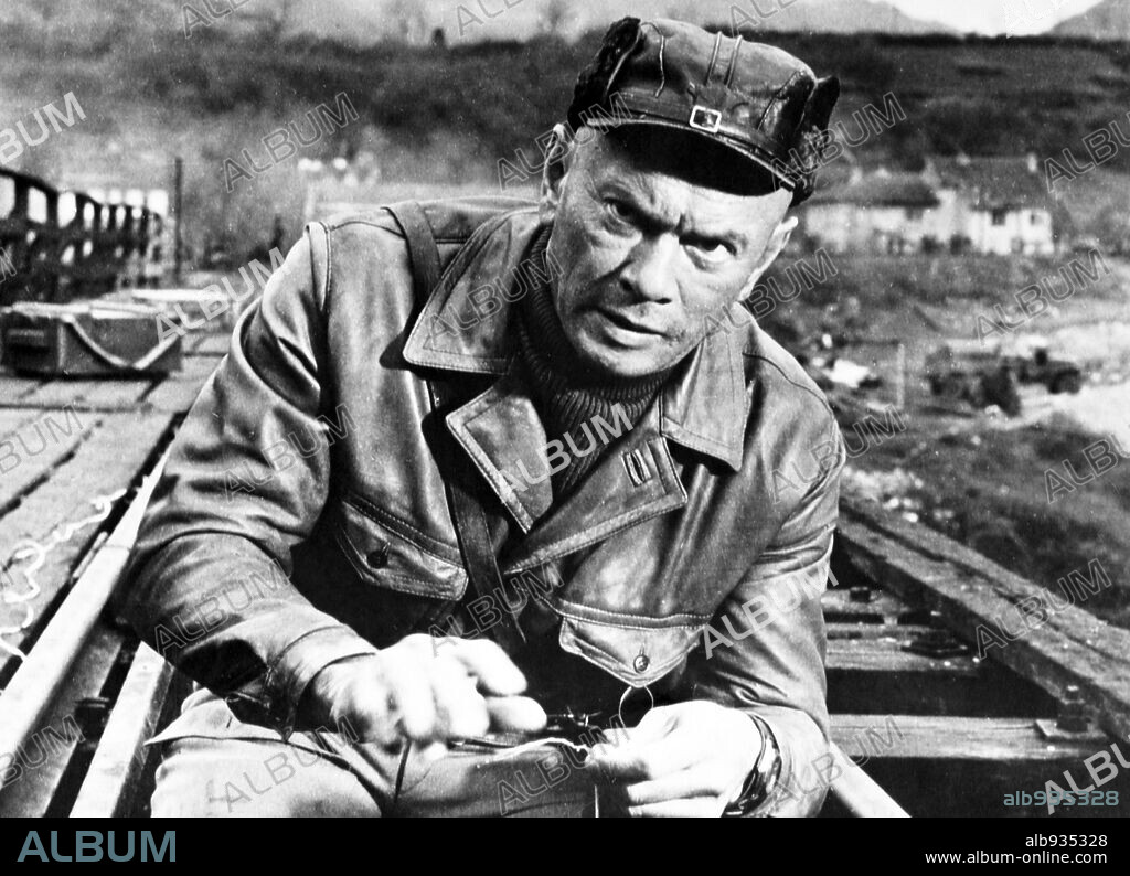 YUL BRYNNER in BATTLE OF NERETVA, 1969 (BITKA NA NERETVI), directed by VELJKO BULAJIC. Copyright PRODUCTEURS YUGOSLAVES ASSOCIES/IGOR FILM.