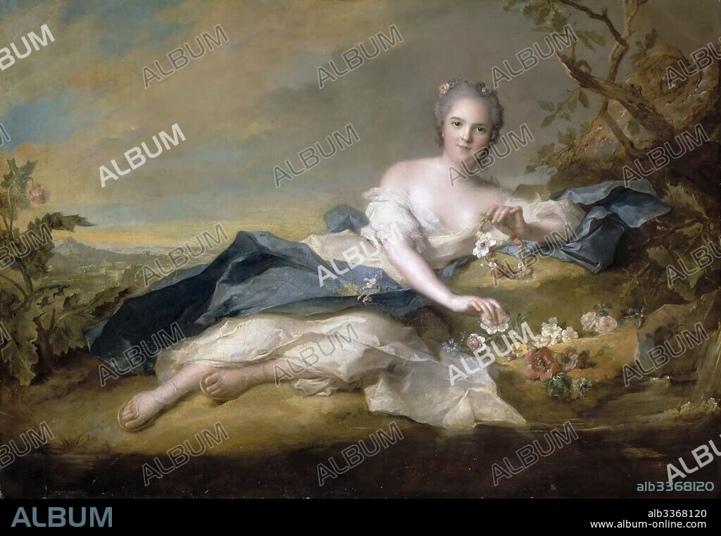 JEAN-MARC NATTIER. Princess Anne Henriette of France (1727-1752).