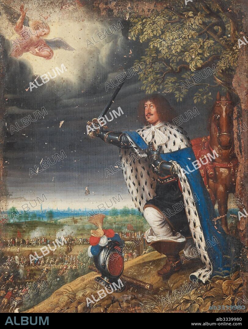 WOLFGANG HEIMBACH. Frederick III of Denmark at the Battle of Nyborg on November 14, 1659.