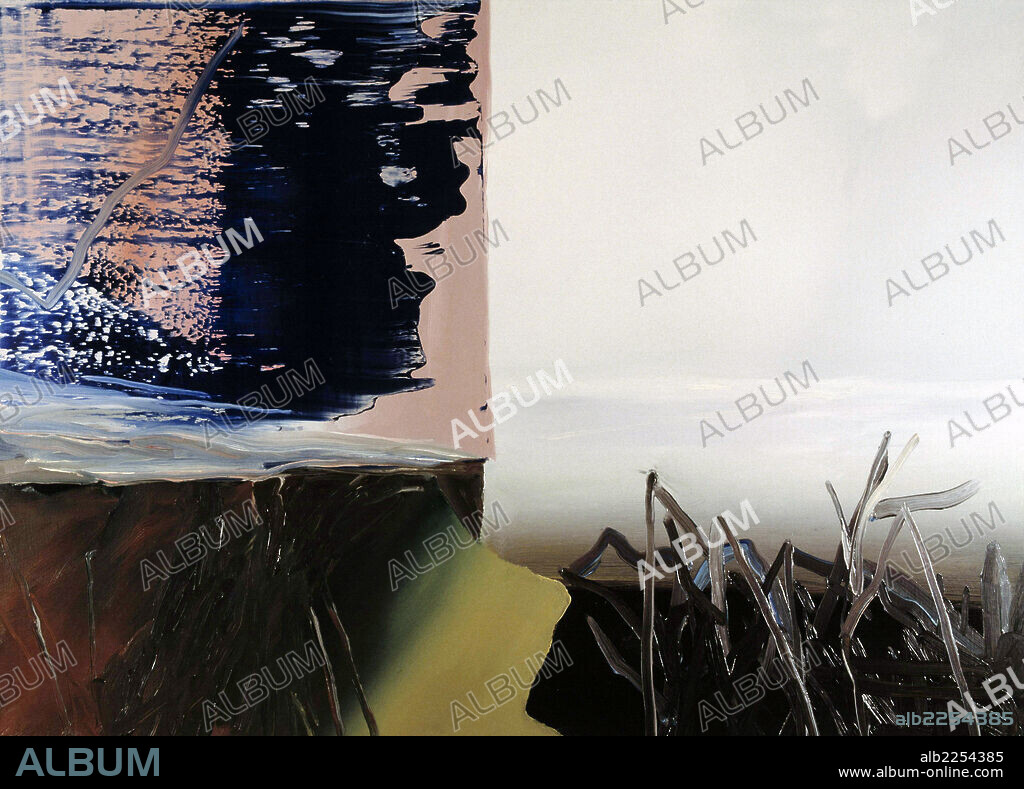 GERHARD RICHTER. RICHTER , GERHARD. PINTOR ALEMAN. 1932 -. " GODTHAB " , AÑO 1984. COLECCION BETTE ZIEGLER.