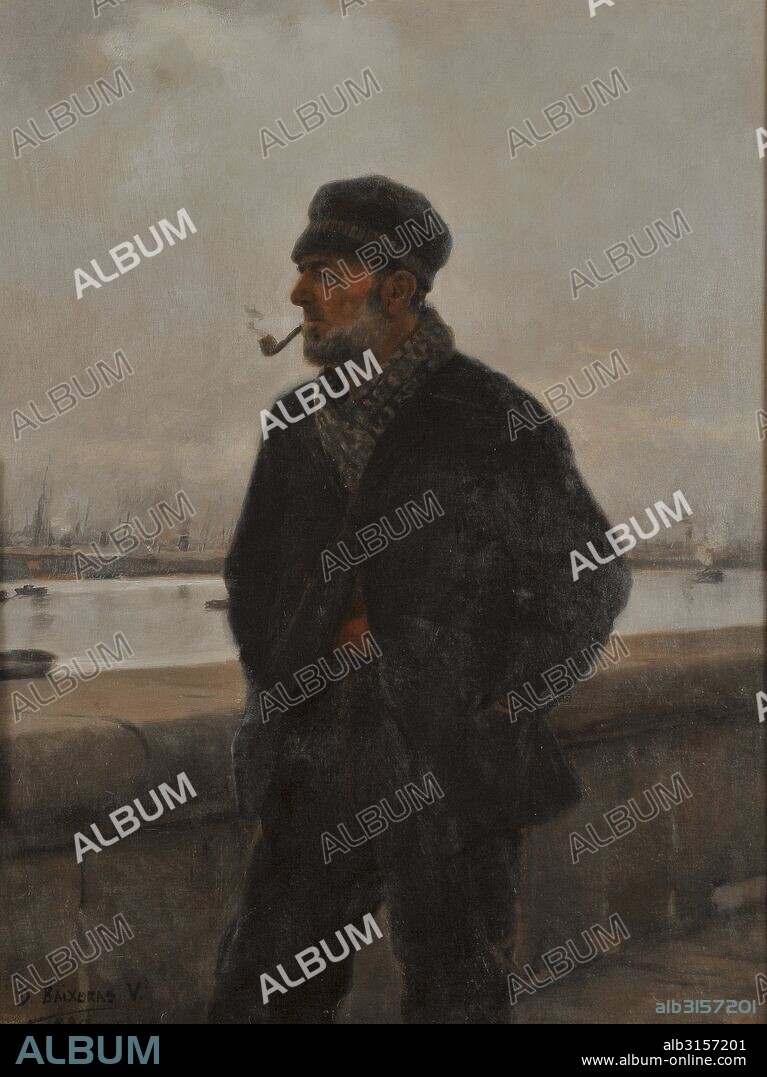 DIONIS BAIXERES. Retrato de un botero de la Barceloneta, museo Victor Balaguer, Vilanova i la Geltrú, 1890.