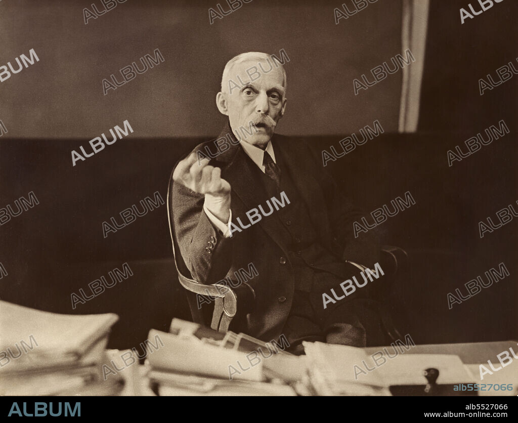 Andrew W. Mellon (1855-1937), American Banker, Businessman, Philanthropist and Politician, U.S. Secretary of the Treasury 1921-1932, Erich Salomon, 1930.