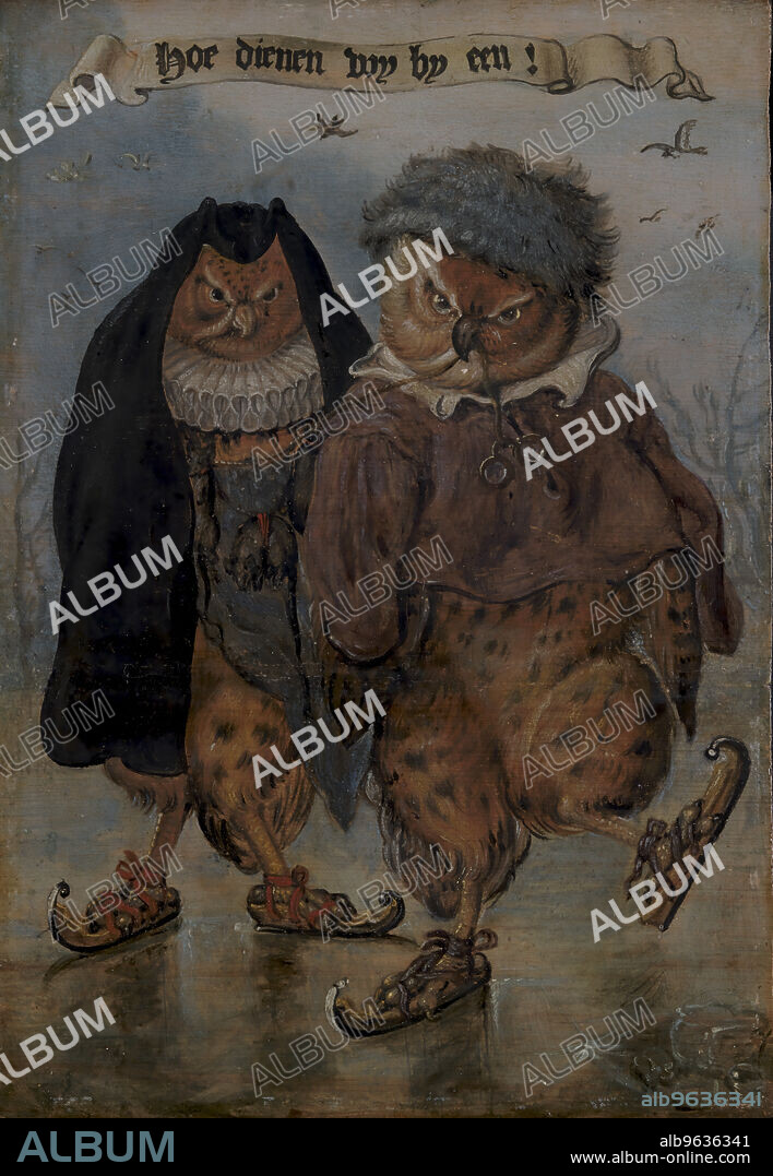ADRIAEN VAN DE VENNE. How Well We Go Together, 1604-1662.