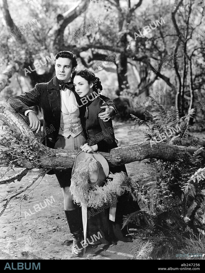 JENNIFER JONES y LOUIS JOURDAN en MADAME BOVARY, 1949, dirigida por VINCENTE MINNELLI. Copyright M.G.M.