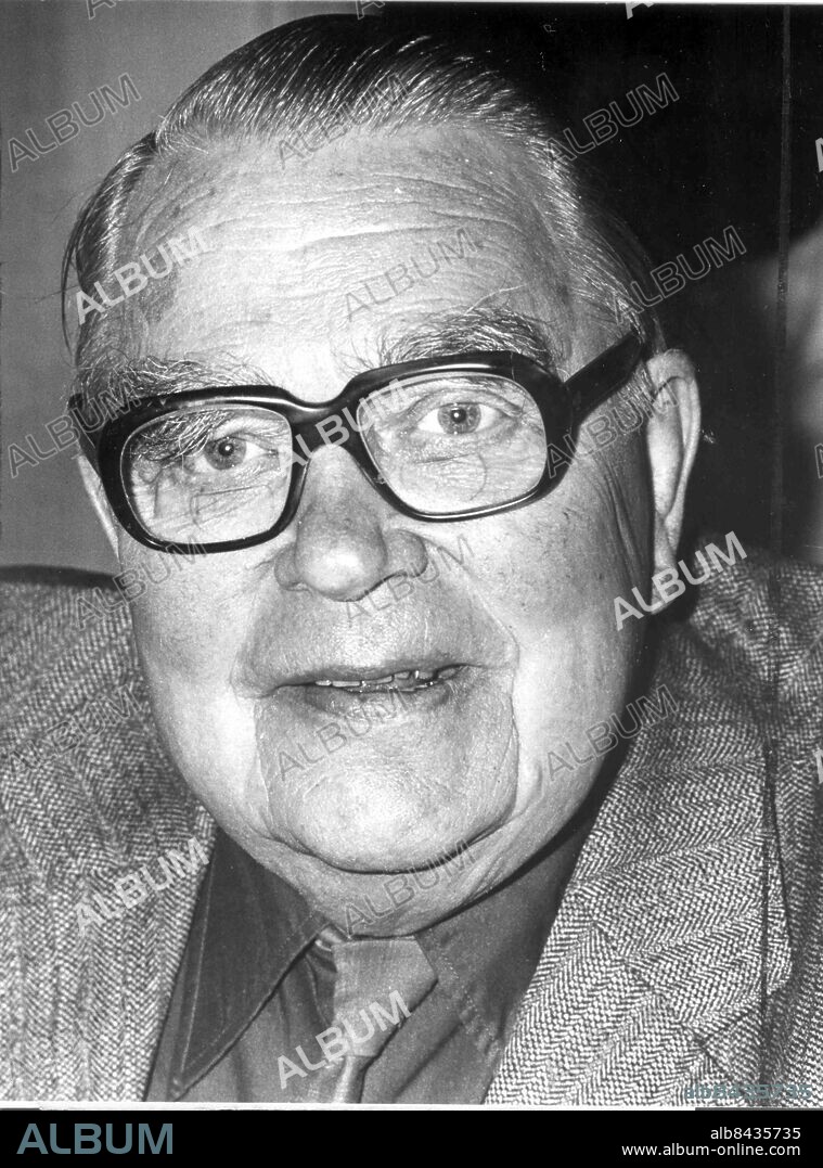 Göteborg 18 april 1980. Stadssekreterare Torsten Henriksson (s). Död 6 september 1983. Foto: Stefan Berg / Kamerareportage. *** Local Caption *** GP. KAMERAREPORTAGE.