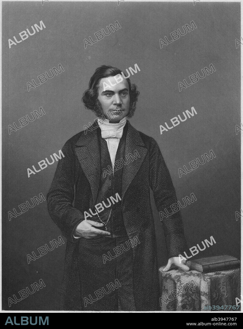 'The Reverend Robert Maguire, M.A.',  c19th century. Reverend Robert Maguire (1826-1890), Irish-born Church of England clergyman.  From a photograph by John Jabez Edwin Mayall (1813-1901).