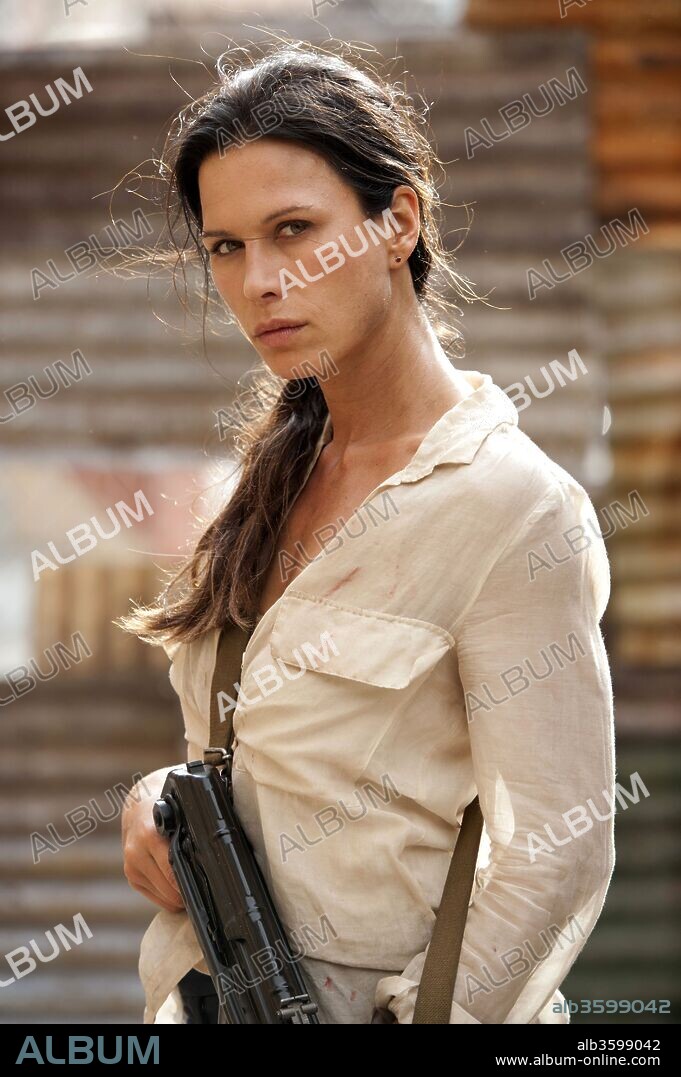 RHONA MITRA in STRIKE BACK, 2010, directed by BILL EAGLES and DANIEL PERCIVAL. Copyright Left Bank Pictures.