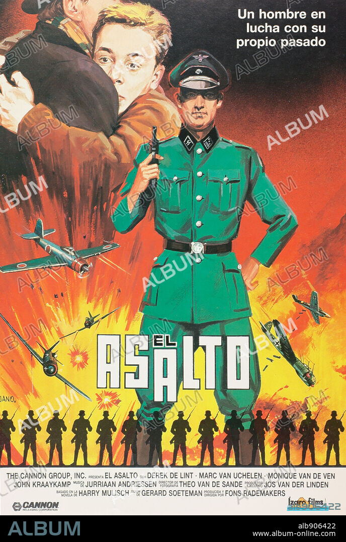 Poster of THE ASSAULT, 1986 (AANSLAG, DE), directed by FONS RADEMAKERS. Copyright FONS RADEMAKERS PRODUKTIE.