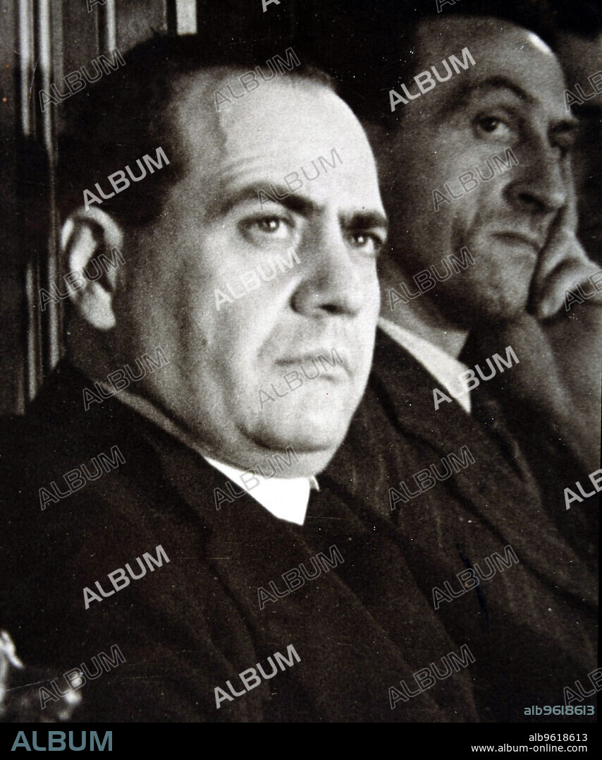 Juan Negrin López (1892-1956), Spanish Republican politician, he was president of the government of the Second Spanish Republic.