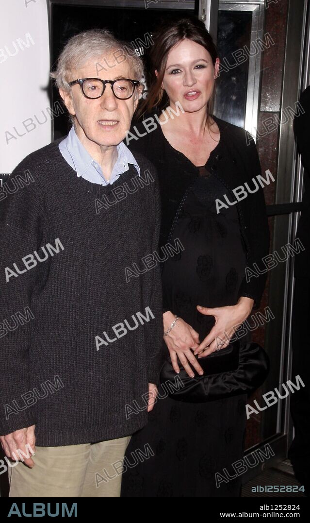 Nov 03, 2009 - New York, New York, USA - Director WOODY ALLEN and actress EMILY MORTIMER attend the special screening of the film classic 'The Red Shoes' held at the DGA Theater. 03/11/2009