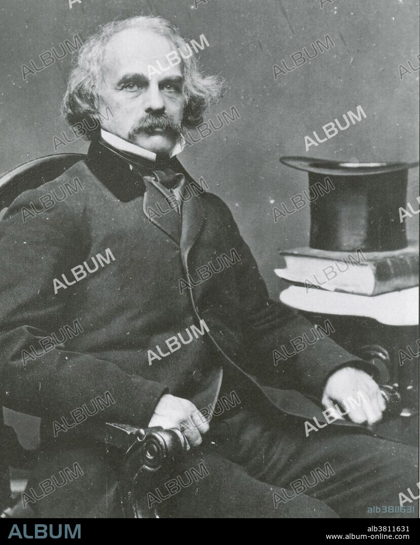 Nathaniel Hawthorne (July 4, 1804 - May 19, 1864) was an American novelist and short story writer. Much of his writing centers on New England, with many works featuring moral allegories with a Puritan inspiration. His fiction works are considered part of the Romantic movement and, more specifically, dark romanticism. His themes often center on the inherent evil and sin of humanity, and his works often have moral messages and deep psychological complexity. He is best remembered for his novels: The Scarlet Letter, The House of Seven Gables and The Marble Faun. He died in his sleep in 1864 at the age of 59.